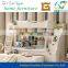 2015 hot sale beige color modern design bunk bed home kid bedroom furniture bed