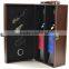 bottel leather wine carrier