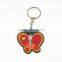 Yiwu Manre promotion silicone/ rubber keychain 2d custom pvc kaychain manufacturer