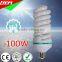 China Manufacture 5-105W CFL FSL Light Bulbs 6400K With U/Spiral Shapes