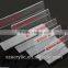 Supermarket Acrylic price tag display Stand