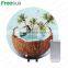 Fashion wholesale L300*H300*W5mm toughened sublimation glass digital clock