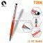 KKPEN Yes Novelty and Metal,Aluminum Material Silica gel top touch ball pen