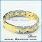 18K Gold Plated Men Bracelet Jewelry Energy Health Magnetic Bracelets for Man bio Bracelet