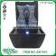 Modern Silhouette LED Indoor Tabletop Fountain Waterfall