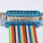 High quality/ Cheap price DB-25M-ET Wiring harness processing wire spring y terminal and connector