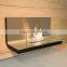 90 Degree Bent Good Quality Stainless Steel Bio Ethanol Wall Fireplace Real Fire
