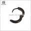 china vogue round titanium stainless steel jewelry earrings