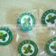 colorful plastic badge clips with buttons