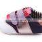 XIAOLIUBAO baby shoes for boys and girls Beautiful and cheap shining 2 hook&loop leather