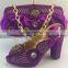 New Arrival Retro Design Women Shoes and Bag in Wonderful Matching for Party ME3311