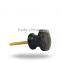 Black Flat Bone Knob