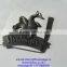 Customized Metal Zinc Alloy Crocodile Tag,Embossed Crocodile Shaped Keychain