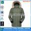 men waterproof warm fur hood winter parka