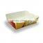 Hot sale 2016 custom made paper fast food chips fried chicken wing box