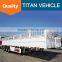 3 axle high bed cargo and container semi trailer