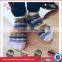 Wholesale funky men cotton colored ankle socks