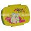 Cartoon Kids Plastic Lunch Box With Cutlery