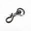 Black Carabiner Snap Hook Dog Collar Clips