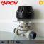 single acting double union socket PVC pneumatic diaphragm valve