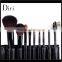 Different size private label cosmetics makeup brush