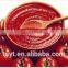 canned tin tomato paste best quality biggest producer of tomato paste in carton for different brix 28-30% 36-38%