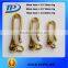 Tuopu Solid Brass Fishhook Keychain,brass Hook Buckle u Type Hooks