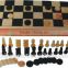 backgamon game set with dices 3 in 1 chess&checker game set