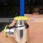 sanitary tri clamp 3 way ball valve