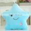 Christmas decorative Home Sofa Party Decor Toys Gift Plush Colorful Star Shape LED Light Star Shape Pillow cushion