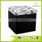 Fabric Folding Red Small Size Storage Ottoman