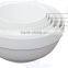 4.5/5/5.5/6/6.5/7/8 inches Porcelain Soup Cereal Bowls - White