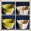 Hot selling  different types wooden garden flower pot with rope