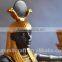Resin egyptian statues home goods antique 3 tier candle holder