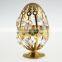 Beautiful Gold Plated Metal Easter Egg with crystals from swarovski