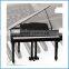 Black stoving varnish finish hammer action keyboard digital grand piano electric piano digital piano