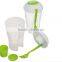 Salad Recipes Plastic Dressing Containers & Forks Compact