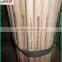 hot stamping logo natural wooden broom handle