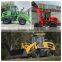 ZL28F 2.8ton farm tractors mini loader with 4in1,hay spears,stick rake