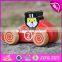 2017 New design kids funny animals wooden toy cars W04A333