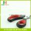 Factory price HB-S9107 Double colored handle Stainless steel serrated edge scissors
