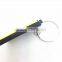 Factory supply square shape custome silicone rubber keychains