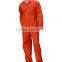 Working Suits Of Orange Colors For Workwear Reflective Safety Coverall