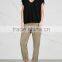 Wholesale Women Apparel Slant Pockets Latest Casual Cotton Trousers(DQE0346P)