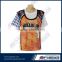 Sublimation active lacrosee vest shirts gym print polyester custom jerseys wear athletic club team lacrosse shooting unifroms