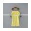 Women ready goods fashion summer fancy yellow dress