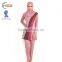 Zakiyyah 5602 Elegant Quality Islamic Hijab Swimwear With Vintage Striped Waterproof Muslim Swimming Suit