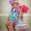 Baby Girls Bubble Ruffle Rompers Adorable Petti Lace Romper With Bow infant jumpsuit,toddler bodysuit with straps and ribbon bow