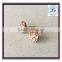 wholesale fashion jewelry rose gold diamond fashion jewelry single stone elegant cheap earrings