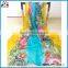 Summer fashion printing silk wholesale scarf hijab